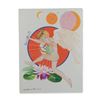 Image 1 : Jacquelyne A. Lotz (American, b. 1935) Original Mixed Media on Paper, Signed