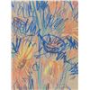Image 2 : Juliet Rago (American 1927-2024) Oil Pastel on Paper, Abstract Composition, Signed & Dated