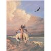 Image 2 : Hermon Adams (American, b. 1945) Lithograph on Paper, Spirit of the Skies, Signed & Numbered