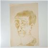 Image 4 : Mid-Century Obscure Portrait on Paper, Signed Rorapaugh