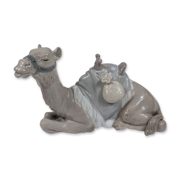 Lladro Porcelain Camel Nativity Figurine