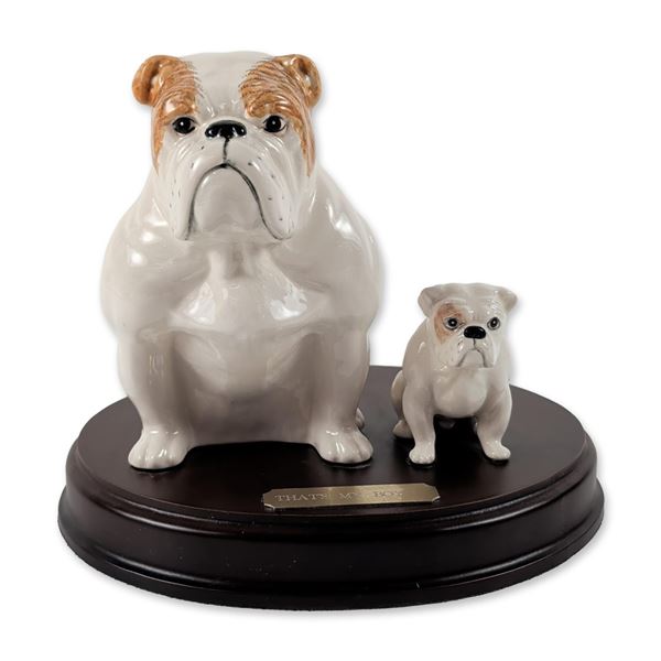 Royal Doulton Thats My Boy Bulldog Figurine