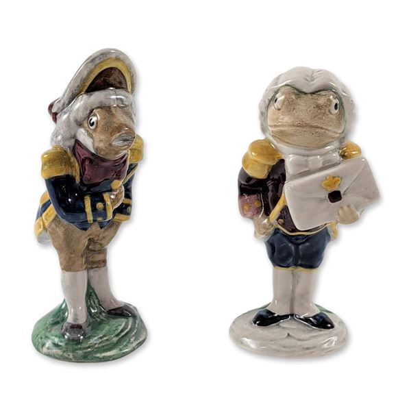 Beswick Alice Series Ceramic Footman Figurines
