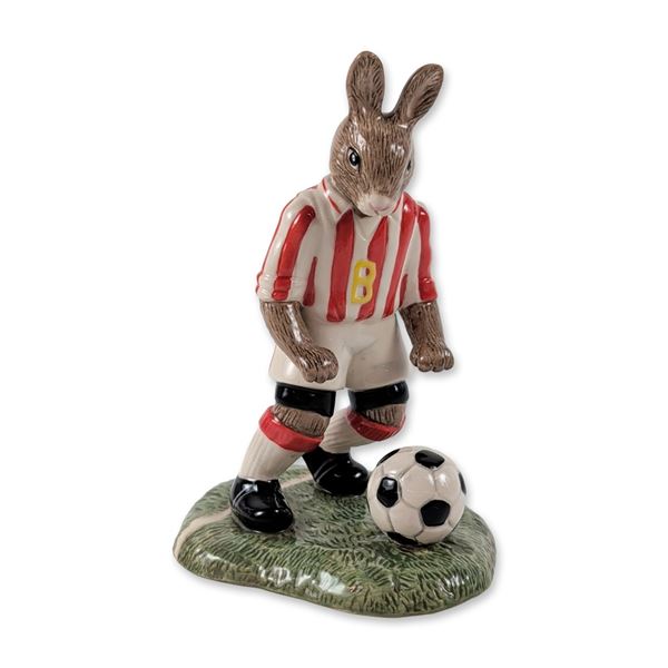 Royal Doulton Bunnykins He Shoots He Scores Figurine