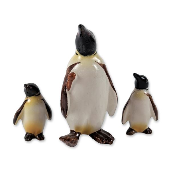3pc Beswick England Ceramic Penguin