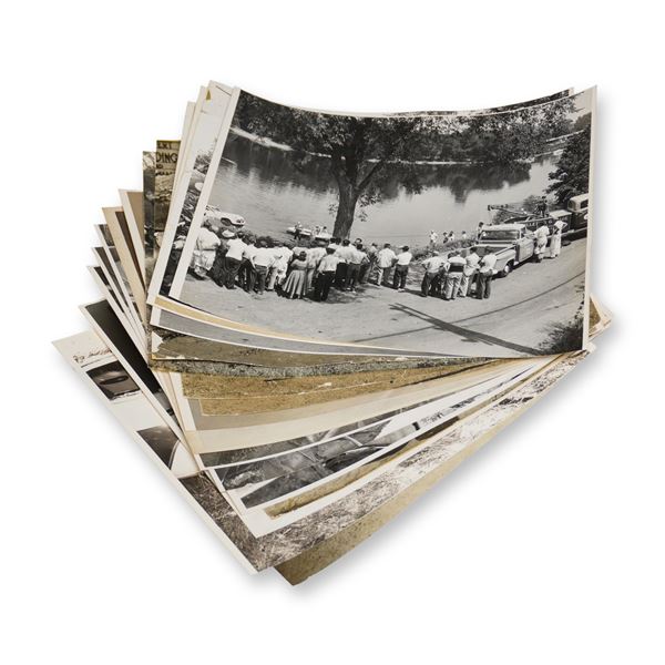 Collection of Twenty Accident Scene Photographs c. 1950-1960s