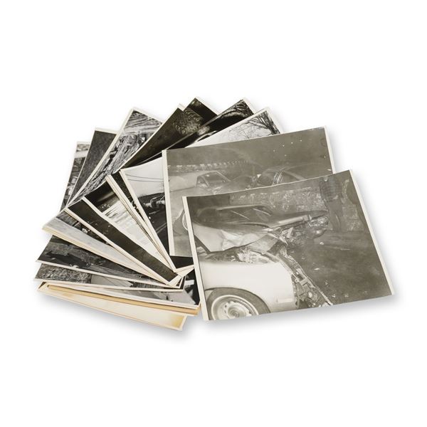 Lot of 25 Vintage 1950s-1970s Northeastern Police & Forensic Accident Photographs
