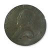 Image 1 : 1791 UK Warwickshire Copper Halfpenny Token