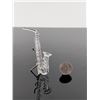 Image 4 : Swarovski Crystal Saxophone with Stand