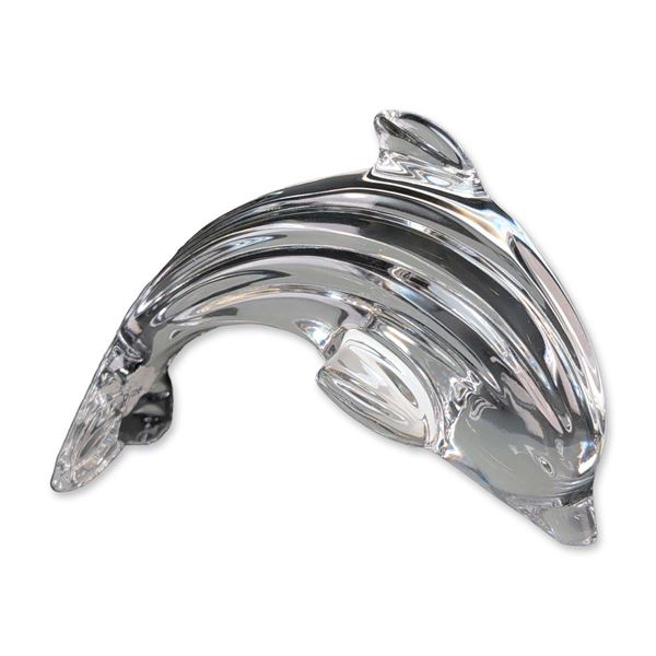 Waterford Crystal Leaping Dolphin Figurine