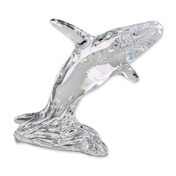 Waterford Crystal Whale Figurine