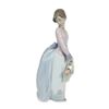 Image 1 : Lladro Basket of Love Porcelain Figurine 7622