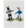 Image 2 : 2pc Royal Doulton Bunnykins Rugby Figurines