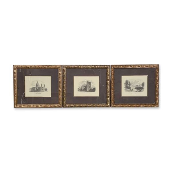 Three Rock and Co. London, Framed Prints, Engraved by Unknown