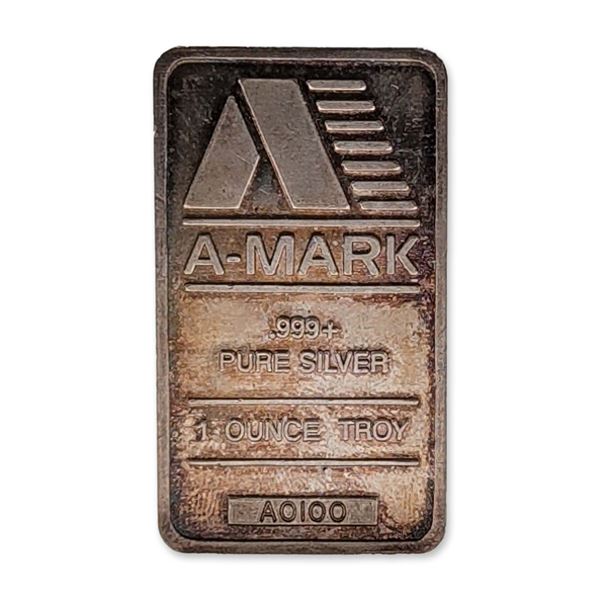 A-Mark .999 Fine Silver Bullion Bar