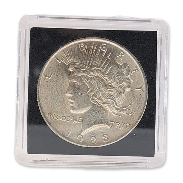 1923 US Peace Silver Dollar