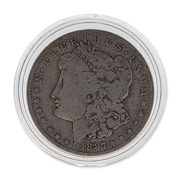 US 1887 Morgan Silver Dollar