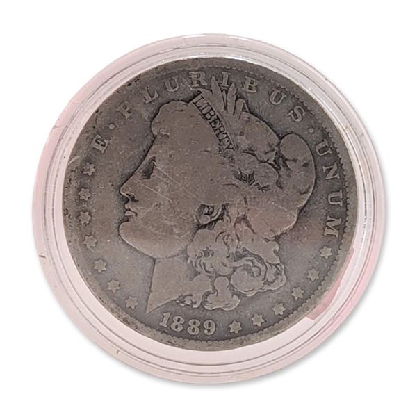 US 1889 Morgan Silver Dollar