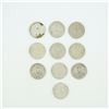 Image 2 : 10pc Pre-1964 U.S. 90% Silver Washington Quarters