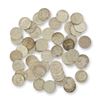 Image 1 : 50pc Collection of US 90% Silver Roosevelt Dimes, Mixed Date Bag
