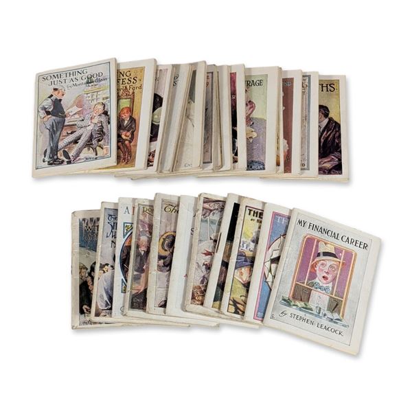 Collection of 26 American Tobacco Company Little Story Pocket Books