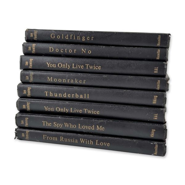 Fleming, Ian. Collection of James Bond Hardcover Books