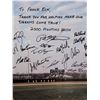 Image 2 : 2000 Notre Dame Signed Baseball Poster