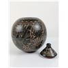 Image 3 : Helio Gutierrez Nicaraguan Lidded Ceramic Vessel