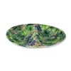 Image 1 : Italian Majolica Grapevine Relief Molded Divided Platter