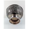 Image 3 : International Silver Co. Repousse Silver Plated Rose Bowl