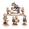 Image 1 : 6pc Goebel Hummel Porcelain Figurines
