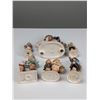 Image 3 : 6pc Goebel Hummel Porcelain Figurines