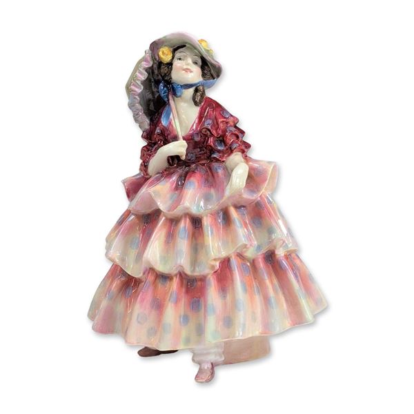 Royal Doulton Porcelain Figurine, The Hinged Parasol HN1578