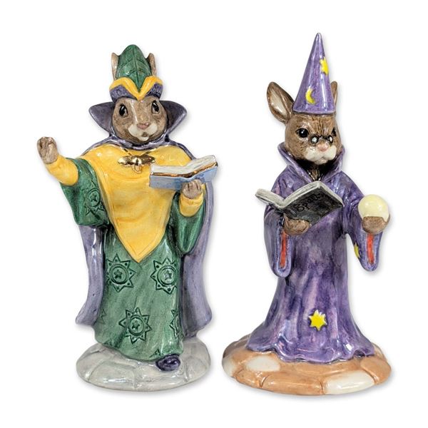 Pair of Royal Doulton Bunnykins Ceramic Figurines