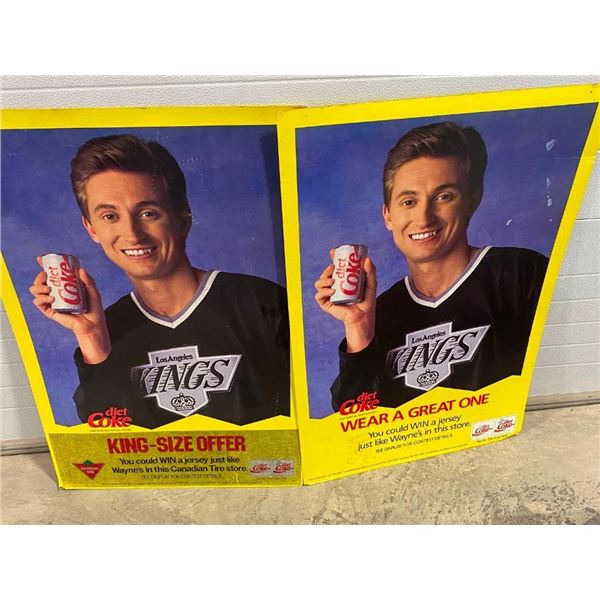 2 GRETZKY POSTERS