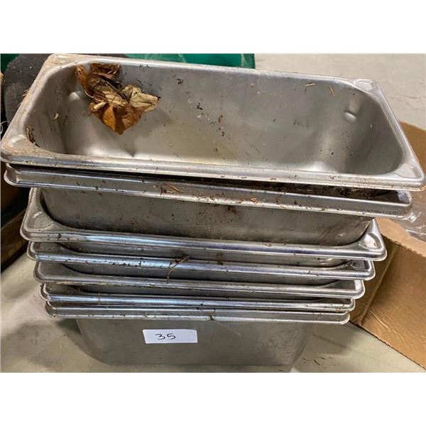 6 WARMER TRAYS