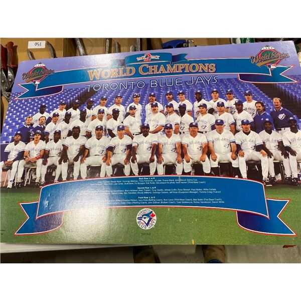 TORONTO BLUE JAYS POSTER