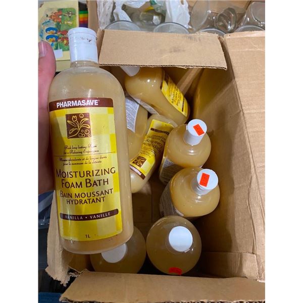 8 BOTTLES OF FOAM BATH