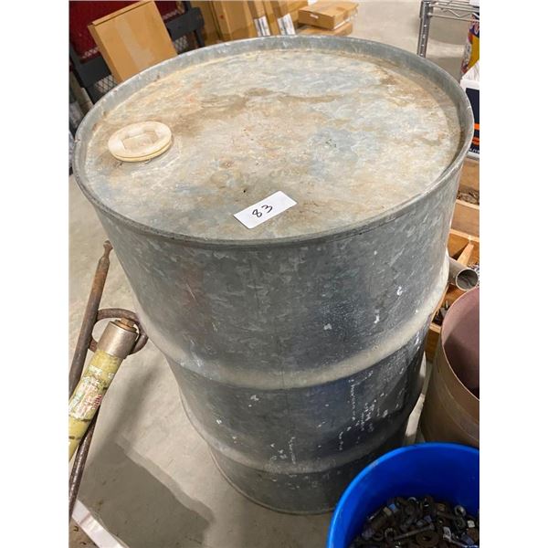 GLAVANIZED STEEL BARREL