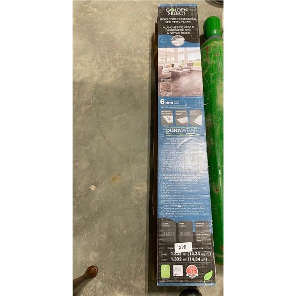 APPROX. 70SQFT OF RIGID CORE VINYL PLANK FLOORING