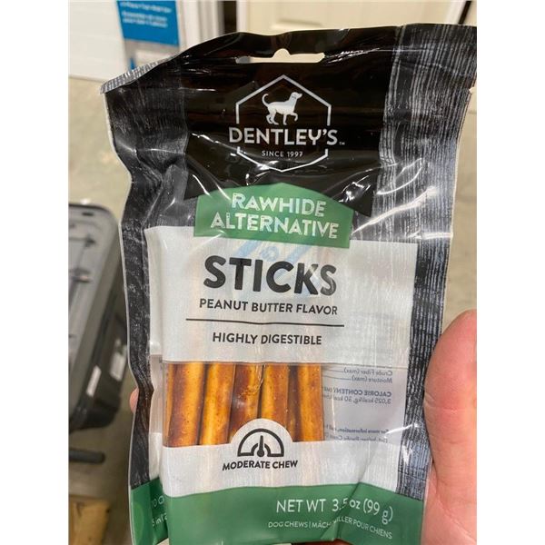 APPROX. 12 BAGS OF PEANUT BUTTER DOG TREATS