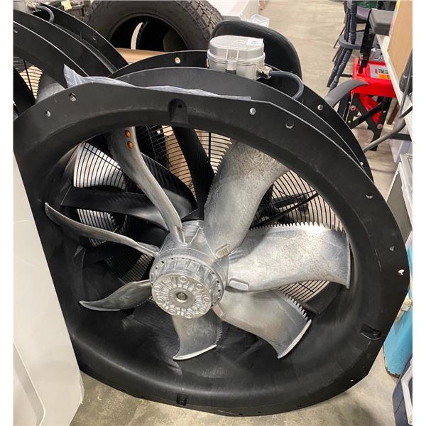 36IN ZIEHL-ABEGG CIRCULAR AIR FLOW FAN WITH EXTERNAL MOTOR
