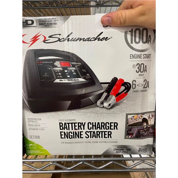 SCHUMACHER 100A BATTERY CHARGER / BOOSTER