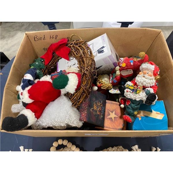 ASSORTED CHRISTMAS DECORATIONS