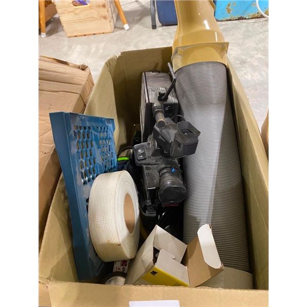 VINTAGE VIDEO CAMERA AND OTHER ITEMS