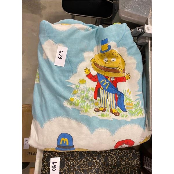 VINTAGE MCDONALDS COMFORTER