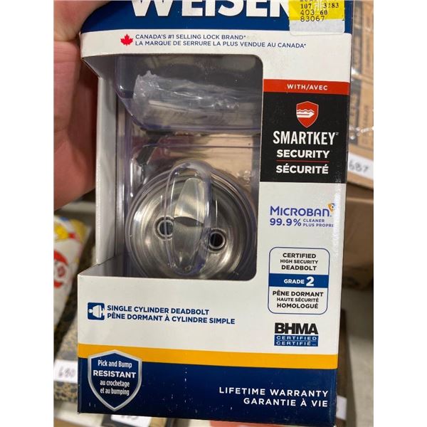 NEW WEISER DEADBOLT