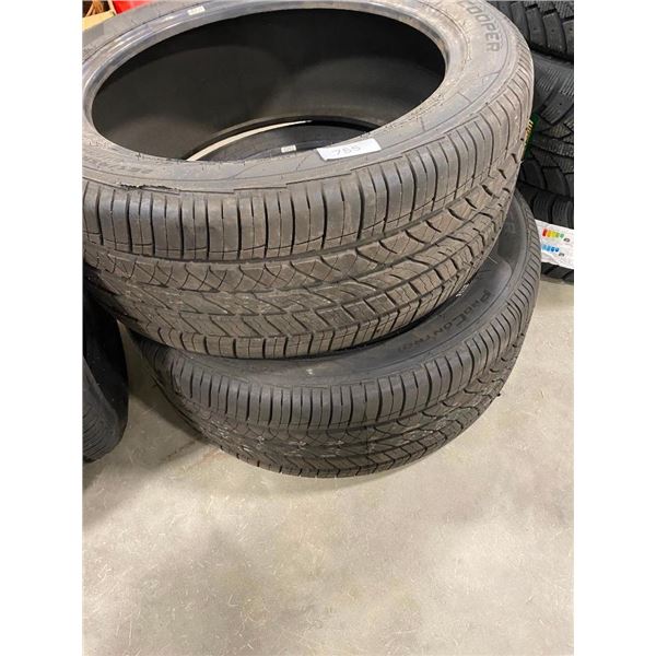 SET OF 2 OF 265/45 R20 COOPER TIRES