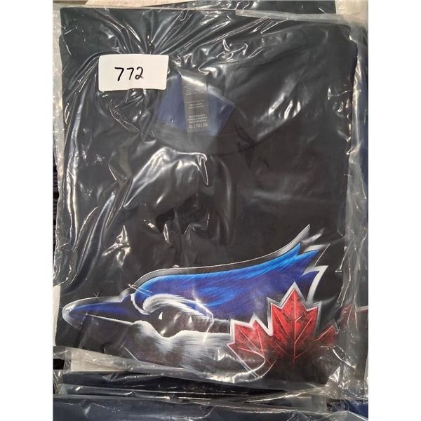 SIZE XL TORONTO BLUE JAYS SHIRT - BLACK COLOUR