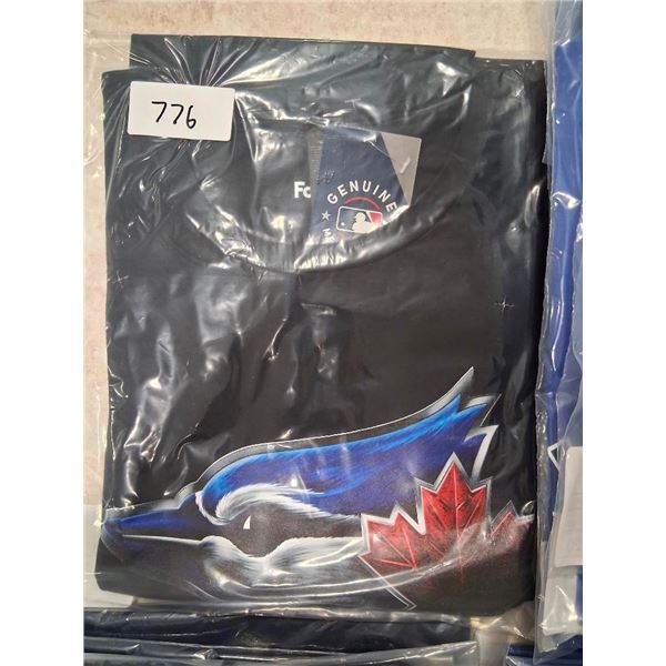 SIZE 2XL TORONTO BLUE JAYS SHIRT - BLACK COLOUR